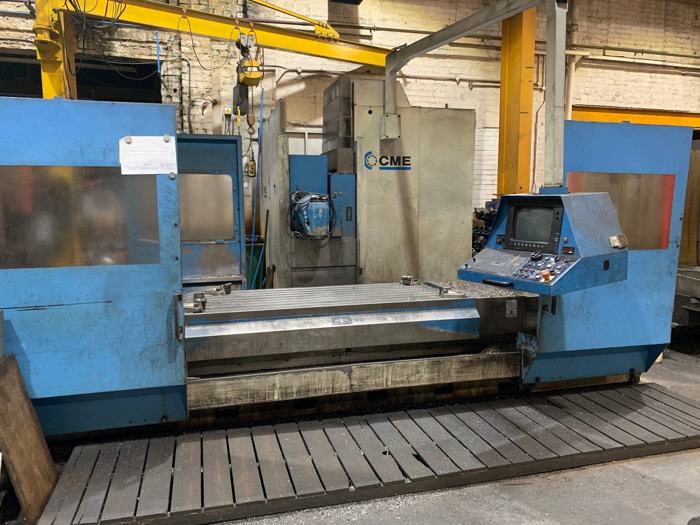 Large CNC bed mill